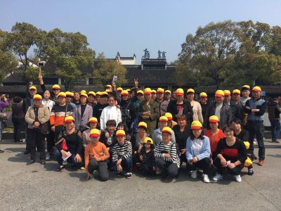 2017年4月2日加佳控股集團(tuán)組織員工烏鎮(zhèn)踏青5